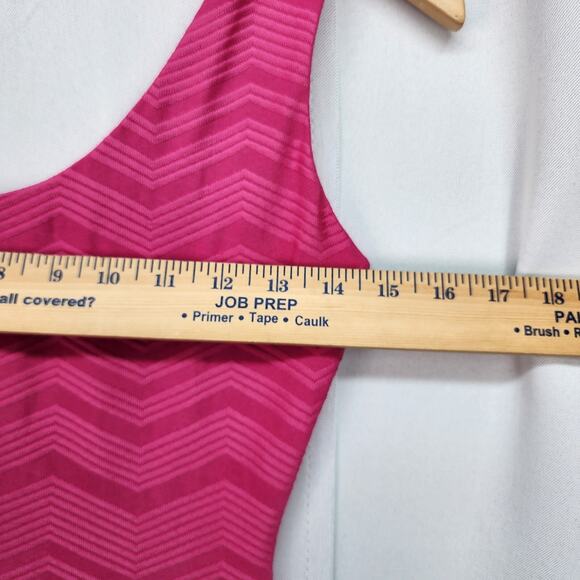 Xhilaration Bodycon Dress Juniors XS Pink Bandage Stretch Tight Mini Sexy Summer - Picture 12 of 13